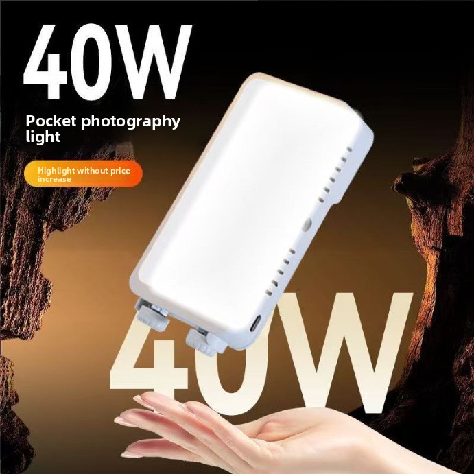 40W high power pocket filling  - Photography Mobile Lighting ulasan dan harga