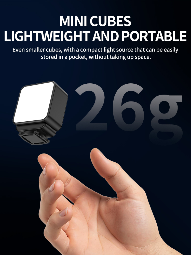 Magnetic Mini LED Video Light, - Photography Lighting Description ulasan dan harga