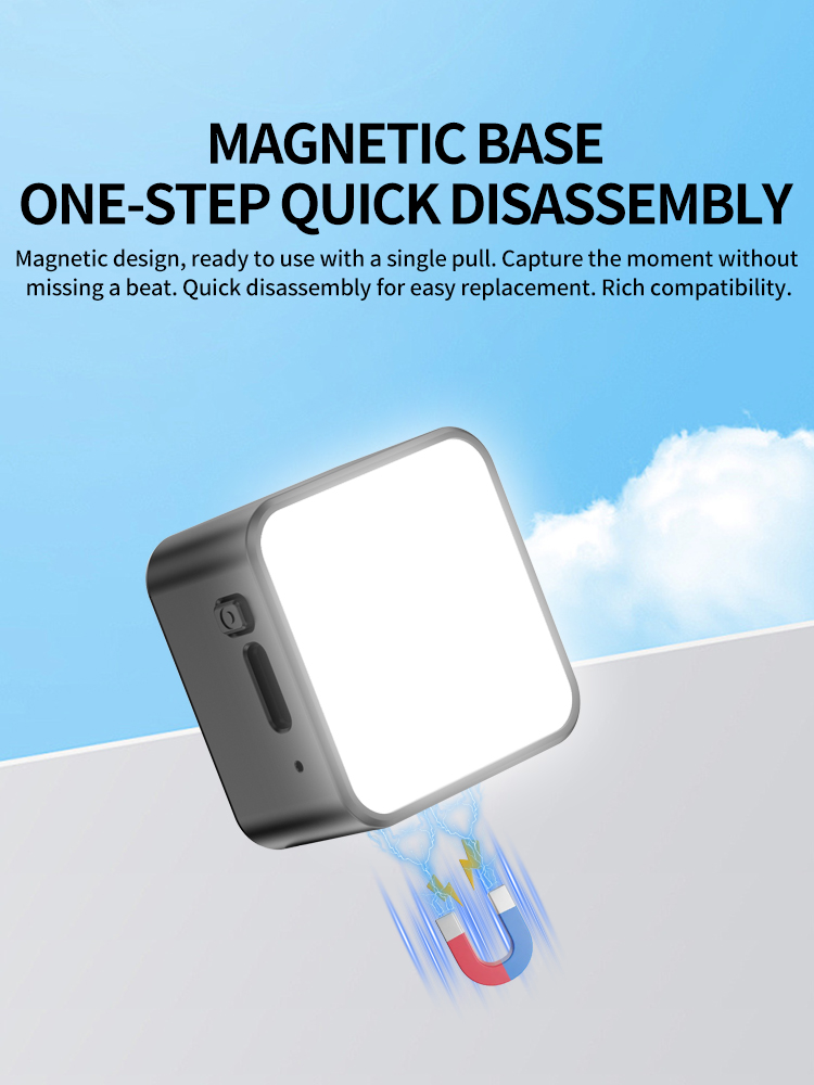 Magnetic Mini LED Video Light, - Photography Lighting Description ulasan dan harga