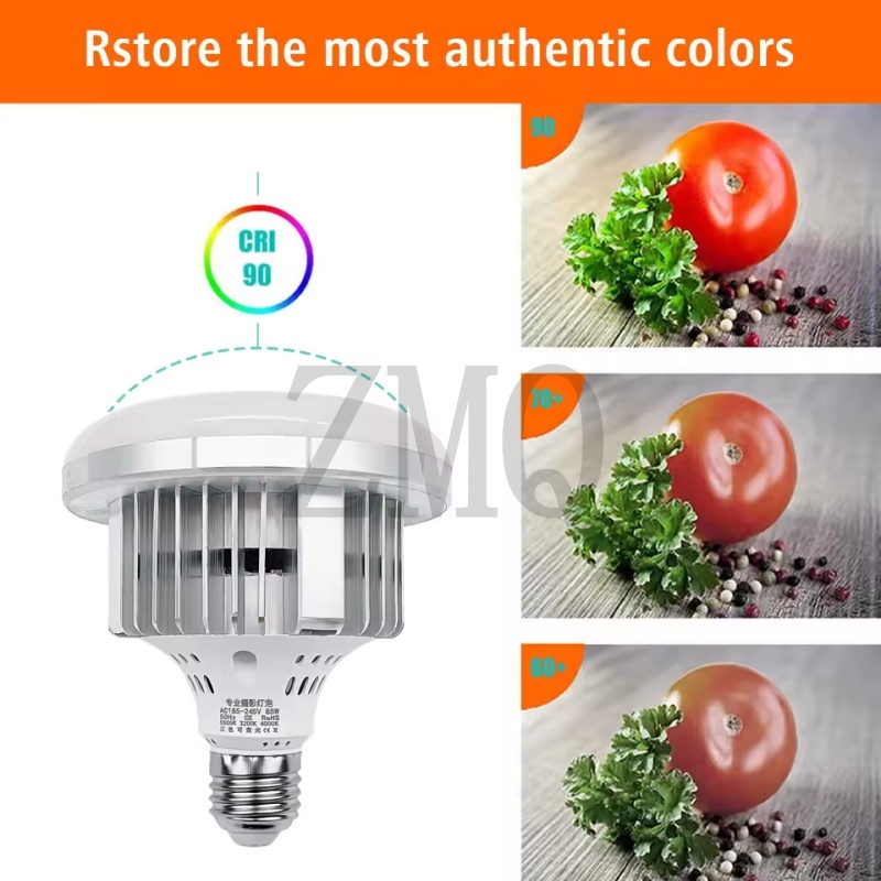 E27 85W 155W Lamp 3200K-5500K  - Photography Lighting Meter ulasan dan harga