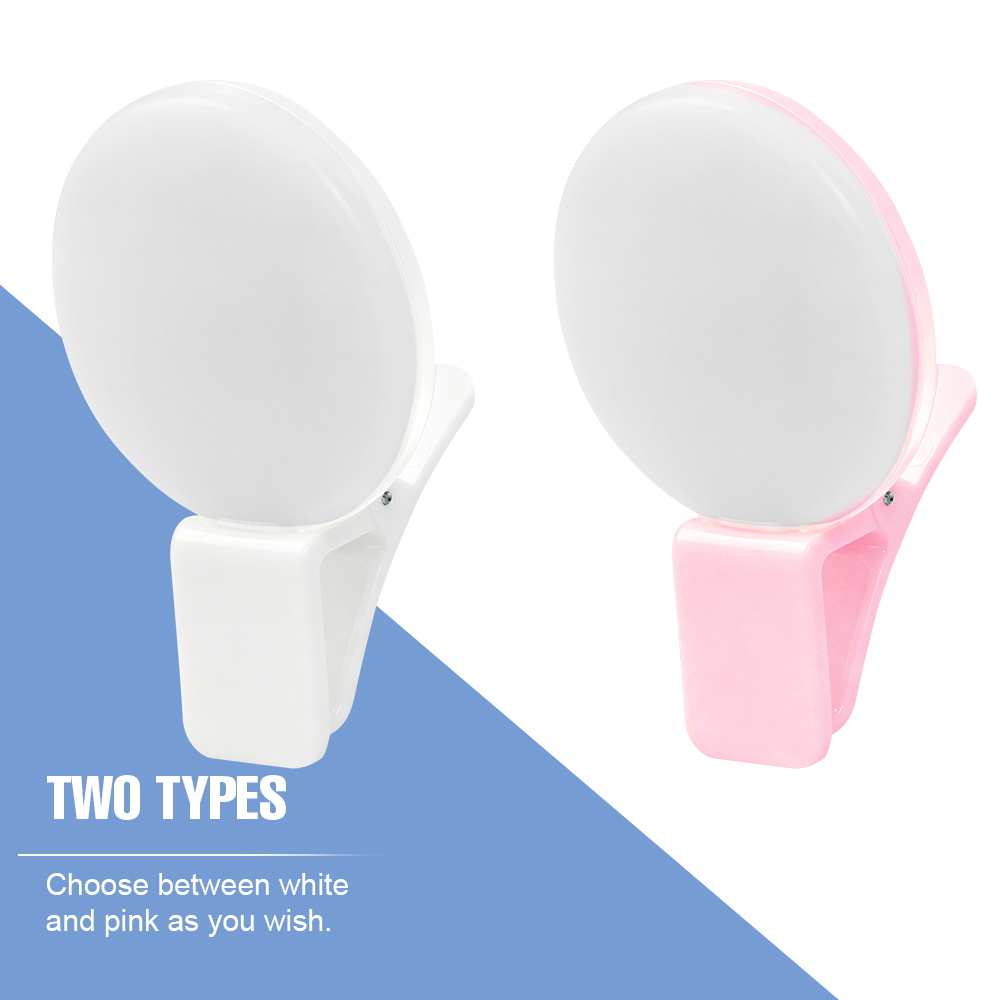 Clip LED Selfie Fill Light 3 B - Photography Lighting Game ulasan dan harga