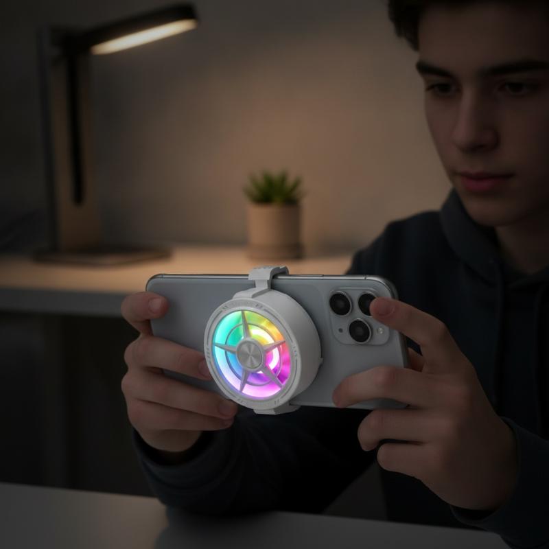 Clip On Phone Cooler Fan Low N - Photography Lighting Game ulasan dan harga