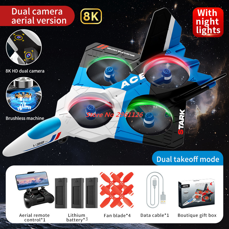 Mini Foam Drone 8K Dual Camera - Photography Lighting For Beginners ulasan dan harga