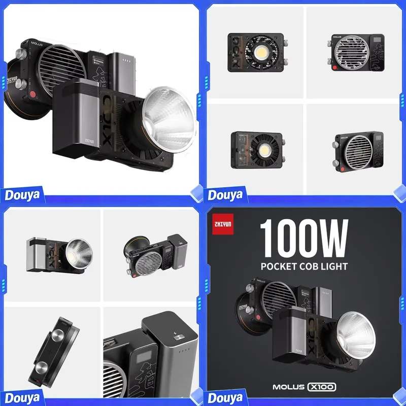 ZHIYUN Molus X100 100W COB LED - Photography Lighting Handheld ulasan dan harga