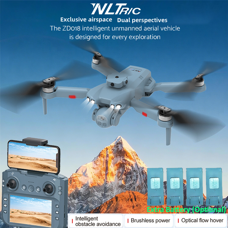 ZD018 Drone With 4.5inch Scree - Photography Lighting For Beginners ulasan dan harga