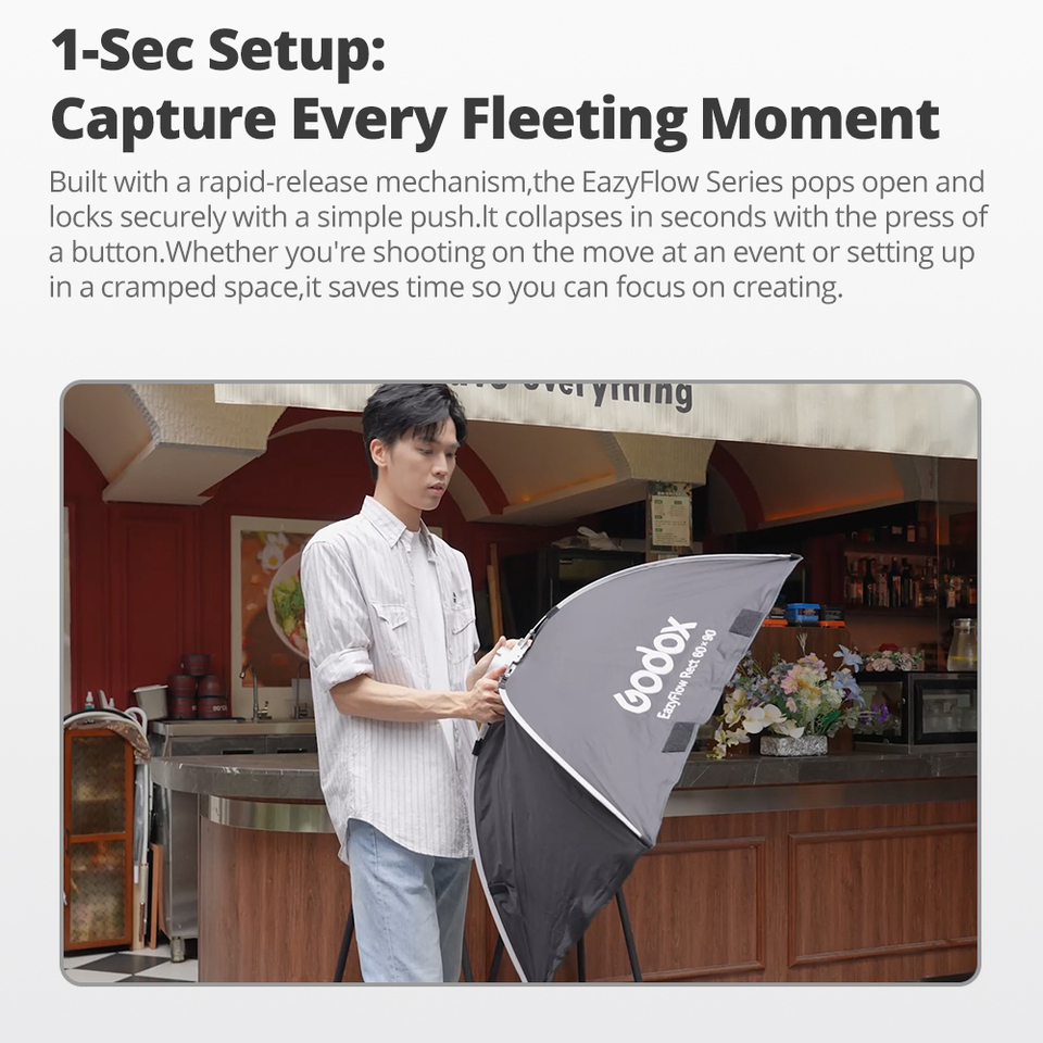 Godox EazyFlow Series Foldable - Photography Lighting Handheld ulasan dan harga