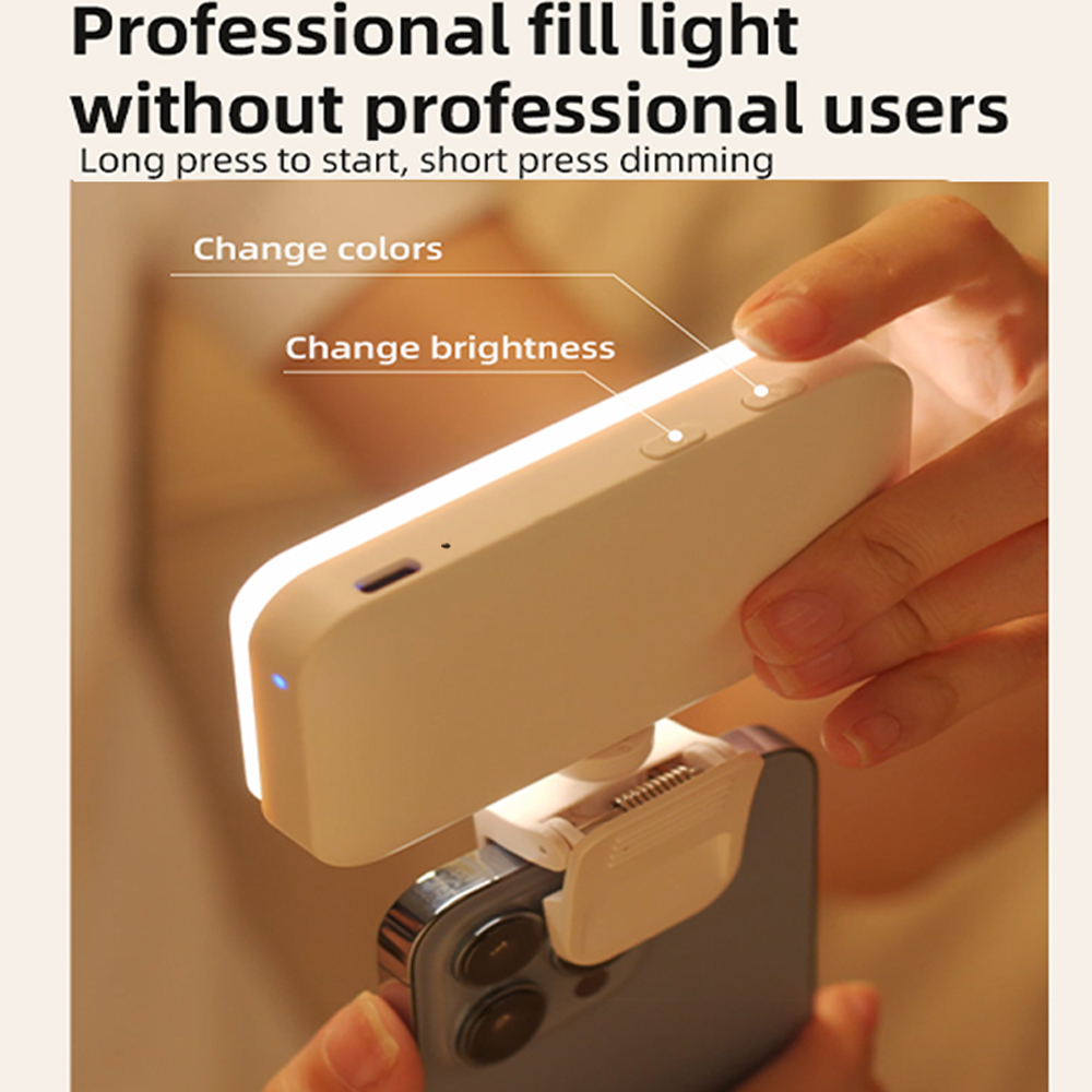 Pocket LED Selfie Light For IP - Photography Mobile Lighting ulasan dan harga