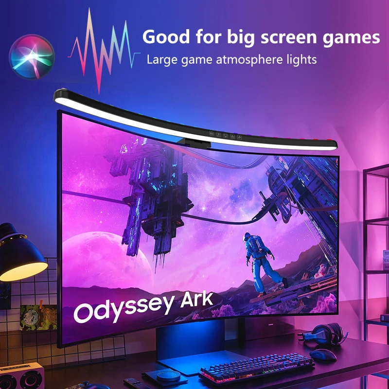 Computer Monitor Light Bar RGB - Photography Lighting Game ulasan dan harga